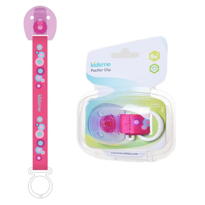 KIDSME Pacifier Clip Pacifier Holder Pengait Empeng Teether Tali Empeng Pacifier Strap