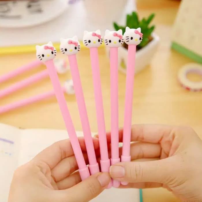

Dijual Pulpen Hello Kitty lucu simple kado Berkualitas