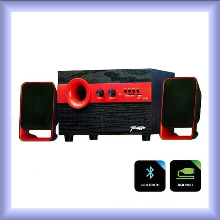 Speaker Blutooth Aktif Teckyo 778C Gmc Multimedia Speaker Full Bass