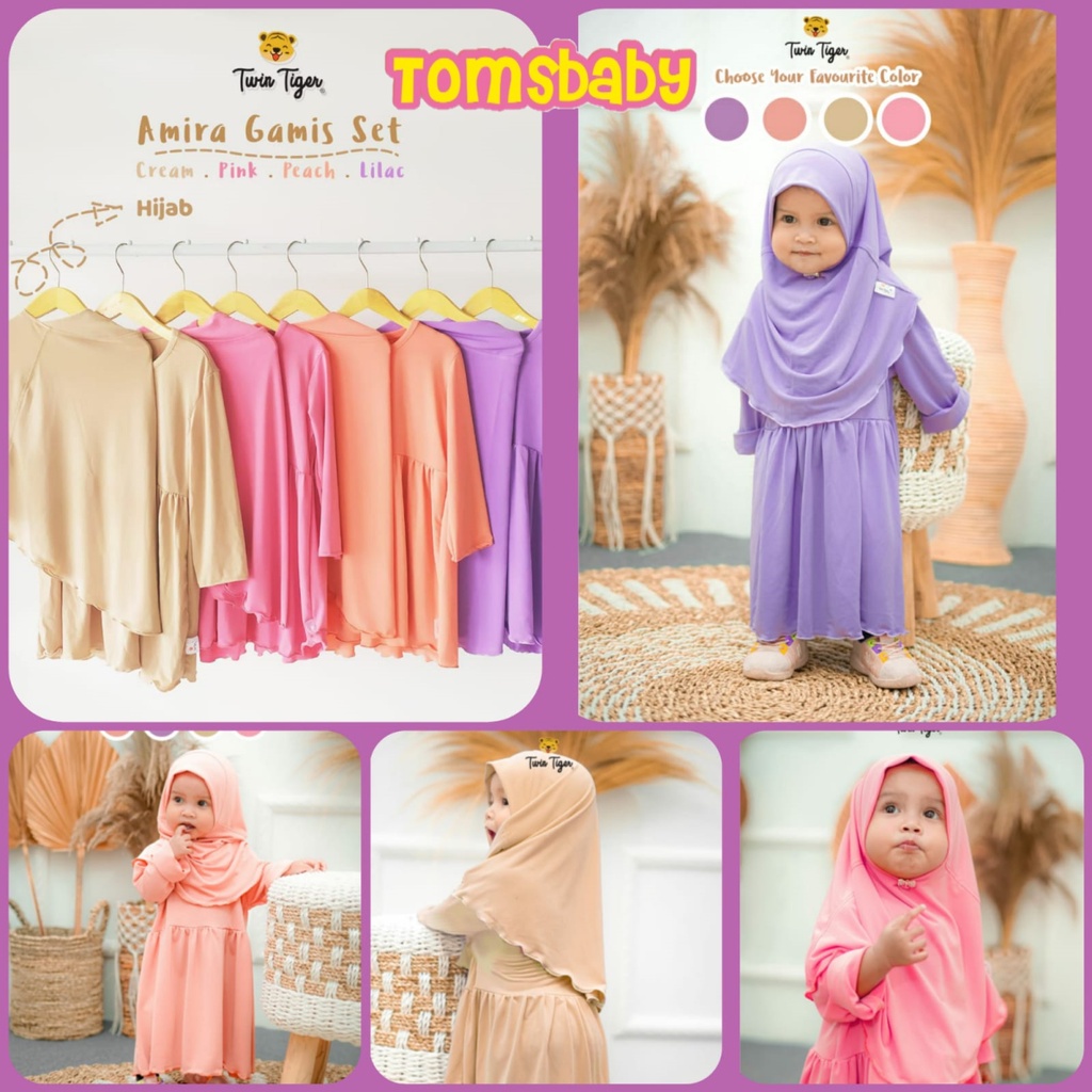 TWIN TIGER 1set Amira Gamis SET (0-5thn)