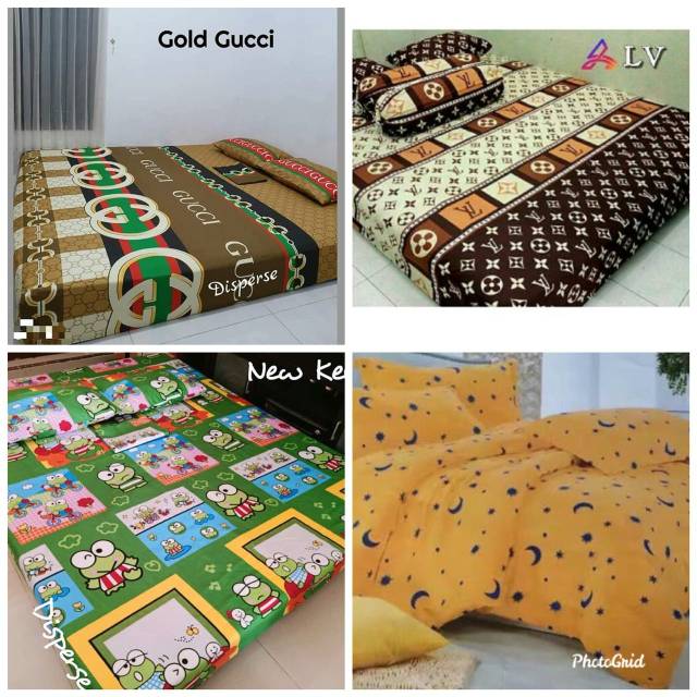 Sprei homemade ukuran untuk springbed size 120x200