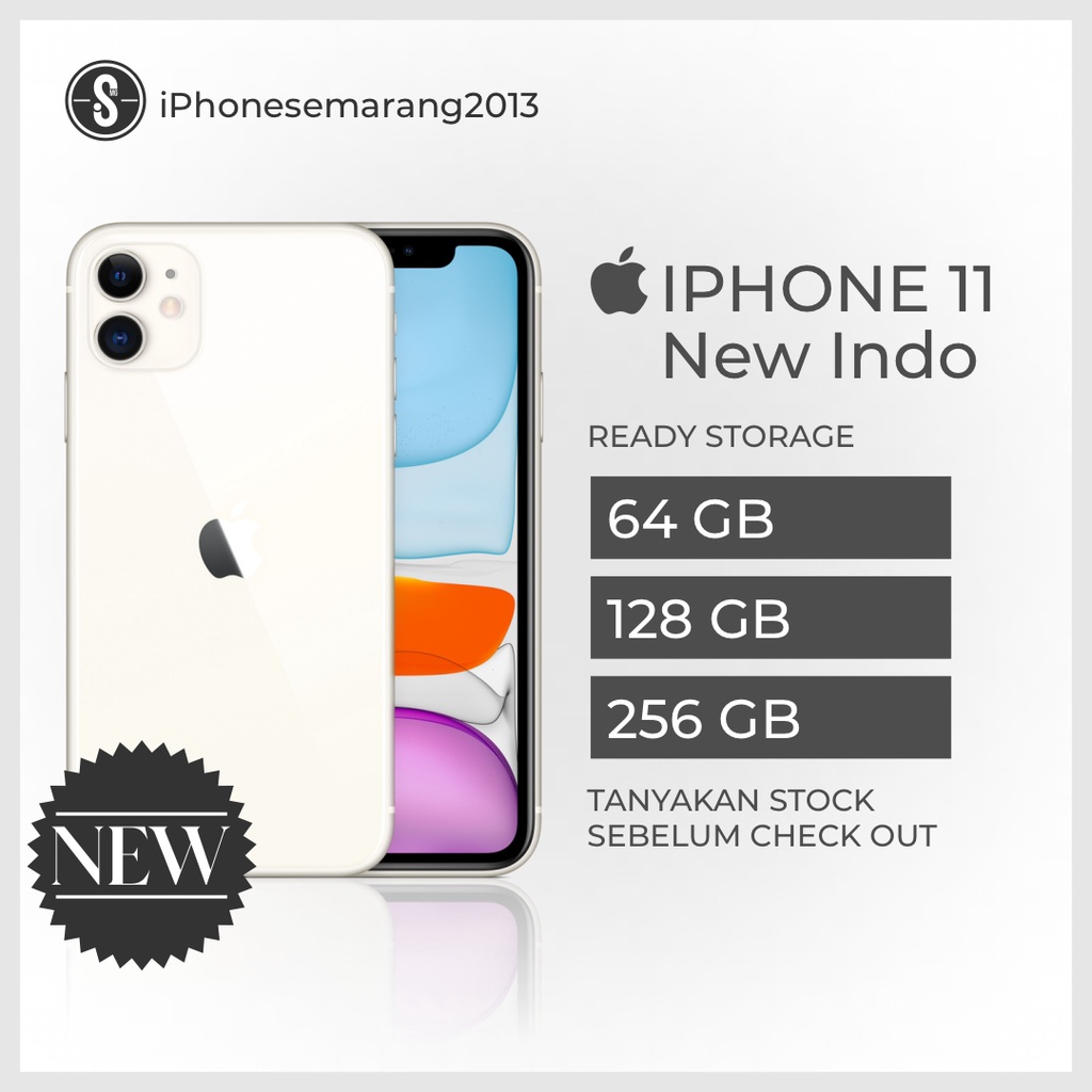 NEW 11 64GB &amp; 128GB GARANSI RESMI