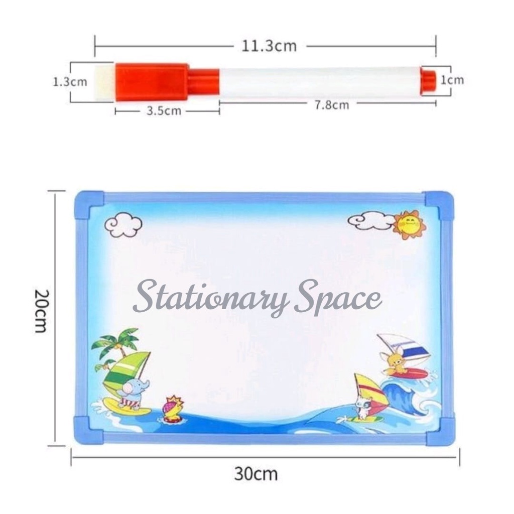 

Papan Tulis Anak Tidak Ada Magnet / WhiteBoard