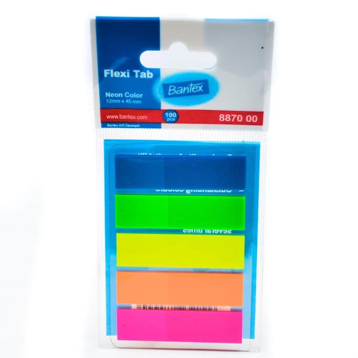 

Jual Bantex Post It Flexy Tabs 8870 00 5 Warna Murah