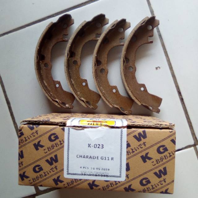 Kampas rem belakang Charade G11 cs