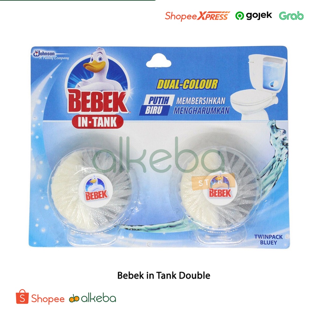 Bebek In Tank Double 2 x 40 Gr Pembersih Kloset Toilet