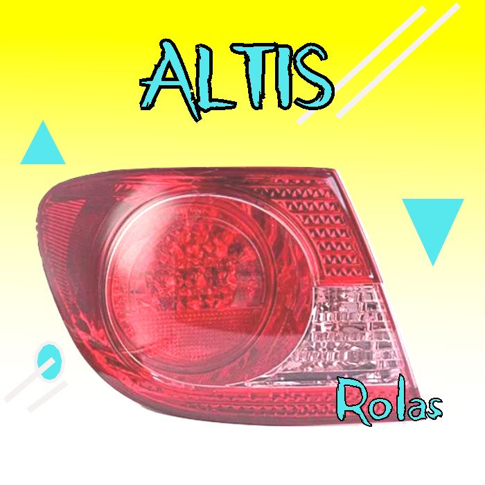 LAMPU BELAKANG ALTIS 2004 2005 2006 2007 STOPLAMP STOP LAMP REM MUNDUR LED