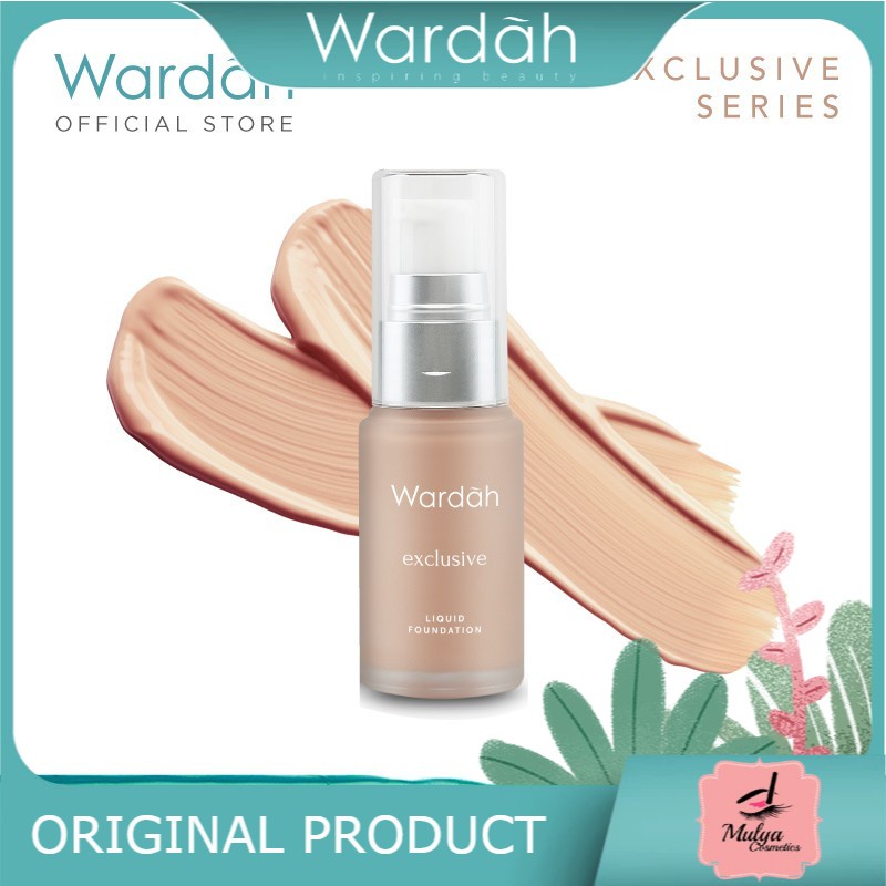 WARDAH EXCLUSIVE LIQUID FOUNDATION [SEMUA VARIAN] 20 ML