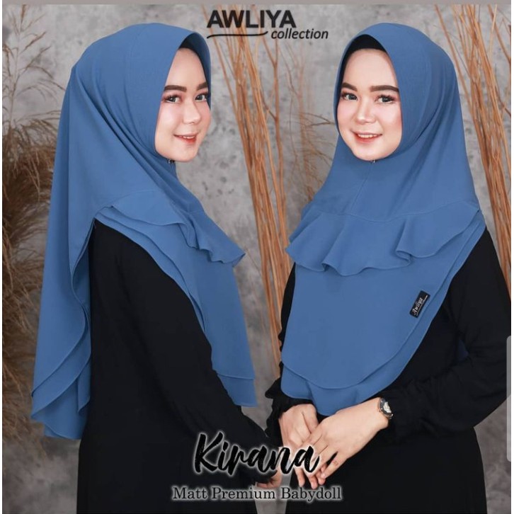 [TERMURAH] KHIMAR AWLIYA COLLECTION / KHIMAR KIRANA ORI AWLIYA / KHIMAR JUMBO TERBARU BABYDOLL
