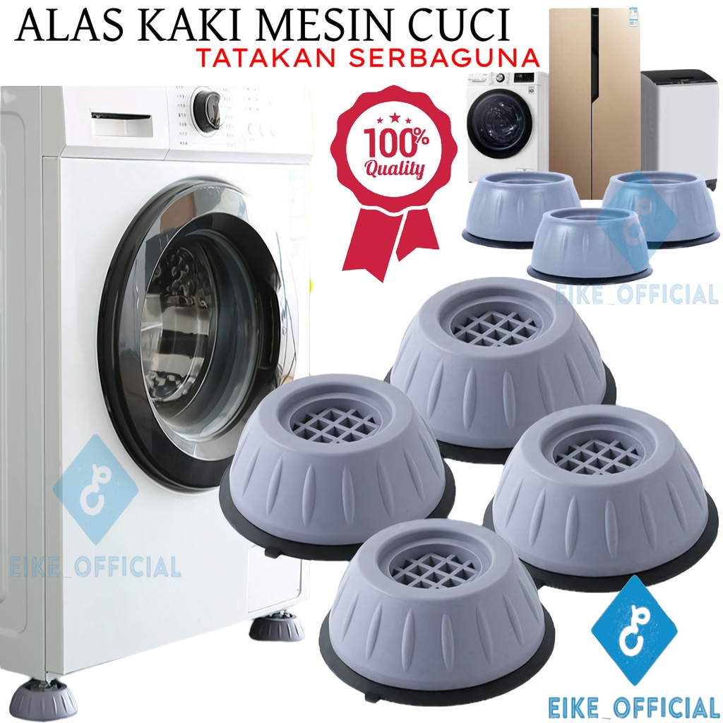 [EIKE] TATAKAN ALAS PELINDUNG KAKI MESIN CUCI KULKAS LEMARI DAN MEJA ANTI SLIP DAN ANTI KARAT / TATAKAN ALAS KAKI FURNITURE