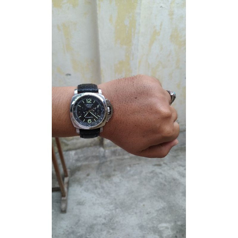 luminor panerai flyback automatic bukan ori second bekas