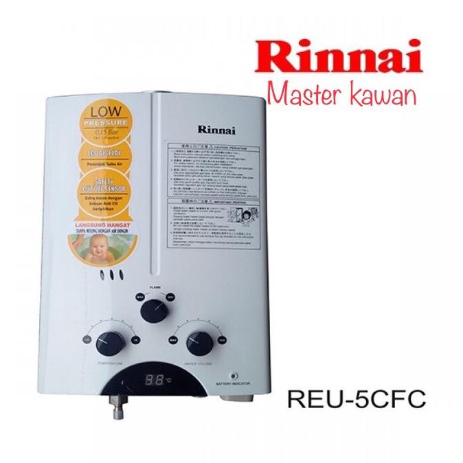 Water Heater Gas Rinnai Reu 5 Cfc / Reu 5Cfc /Pemanas Air Gas Rinai