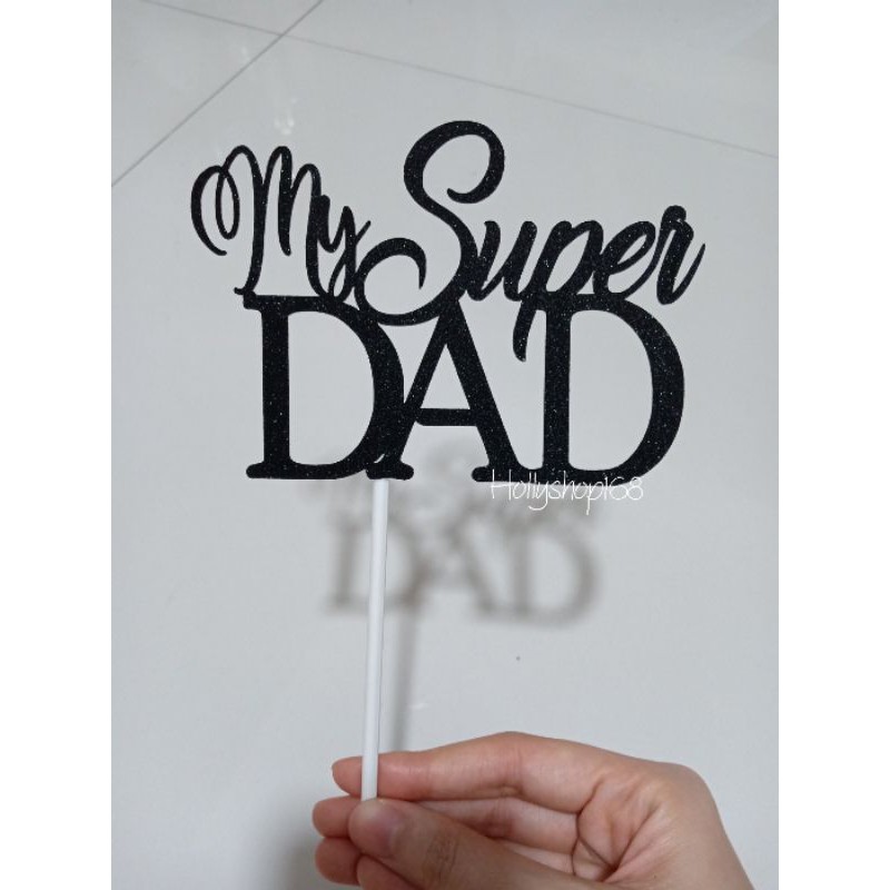 Cake Topper Best Dad Ever