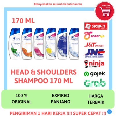 SHAMPOO HEAD & SHOULDERS SHAMPOO SHAMPO HEAD AND SHOULDERS 160 170 ML