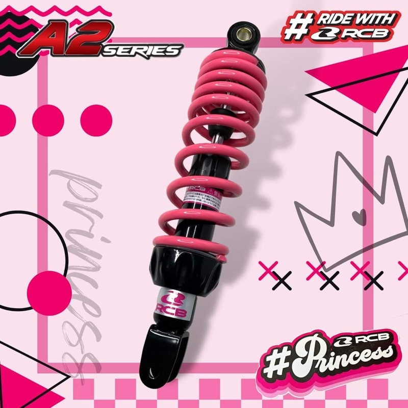 Shock Breaker Shock Absorber RCB A2 PINK SERIES 330 MM Vario Beat