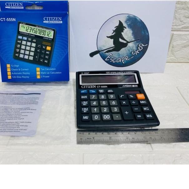 

♤ KALKULATOR CITIZEN CT 555 N - CALCULATOR TYPE CT 555N ♥