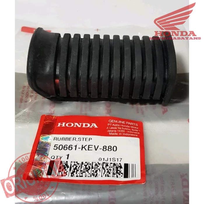¯ Karet Footstep Honda Supra X Fit 50661KEV880 ASLI AHM