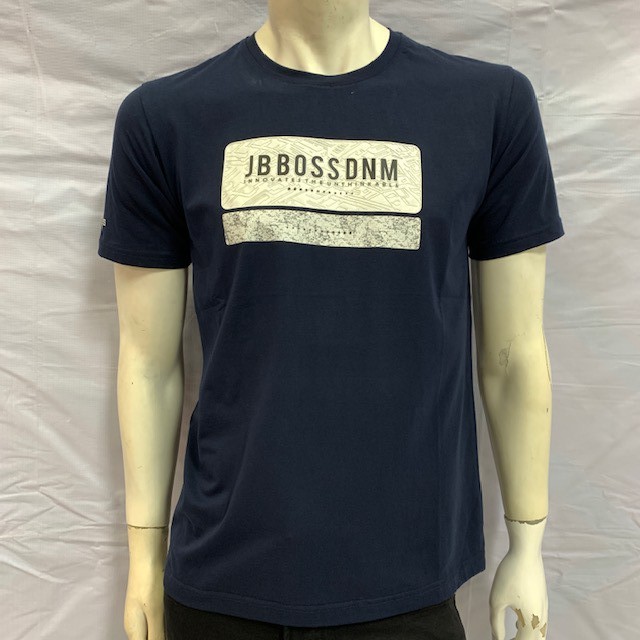 JB BOSS T-SHIRT PRIA LENGAN PENDEK/ JB 5001-348-98/ KAOS PRIA NAVY