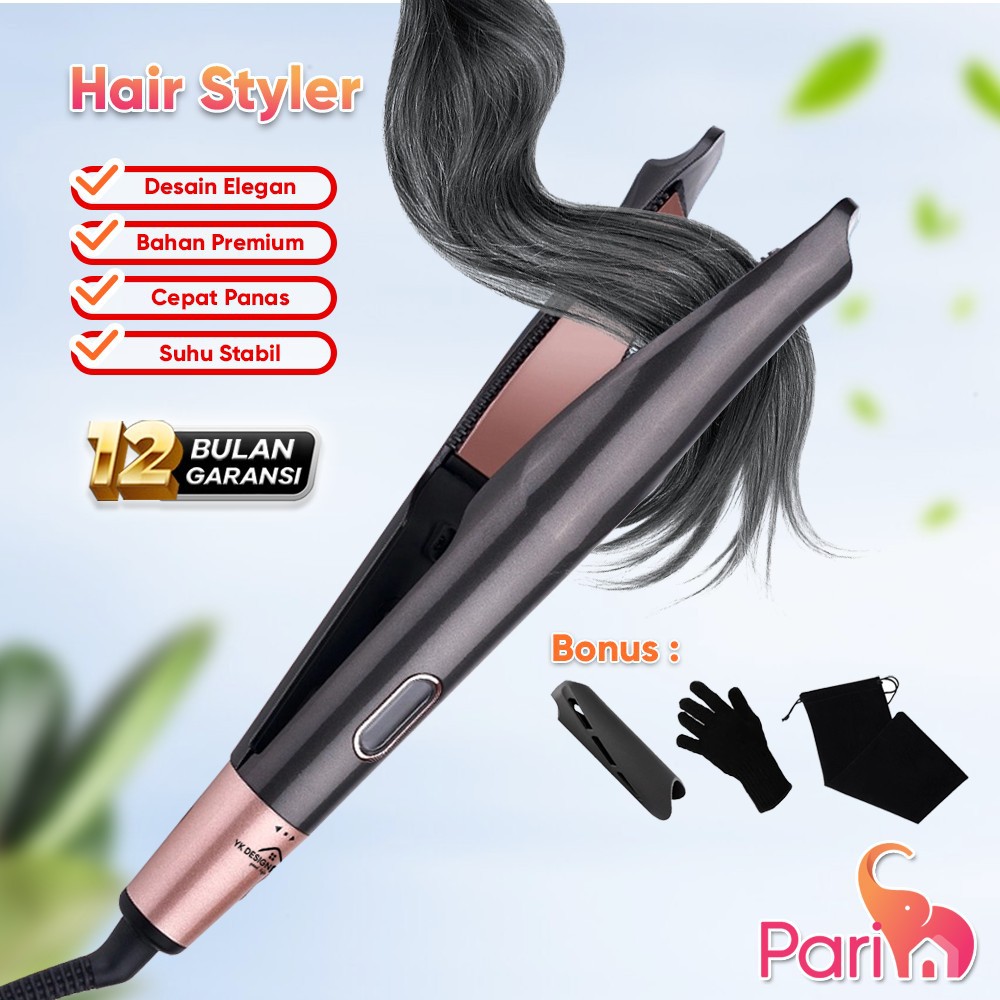 CATOKAN PENGERTING DAN PELURUS RAMBUT 2 IN 1 YK-1622