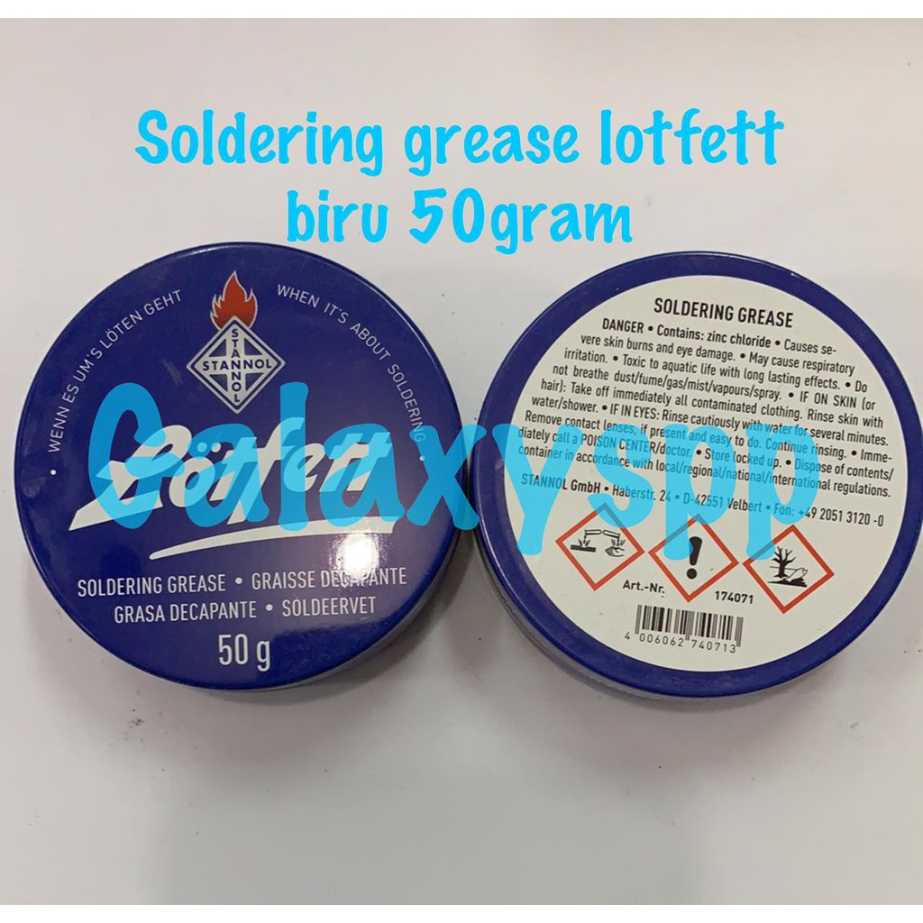 SOLDERING GREASE LOTFETT BIRU 50 GRAM