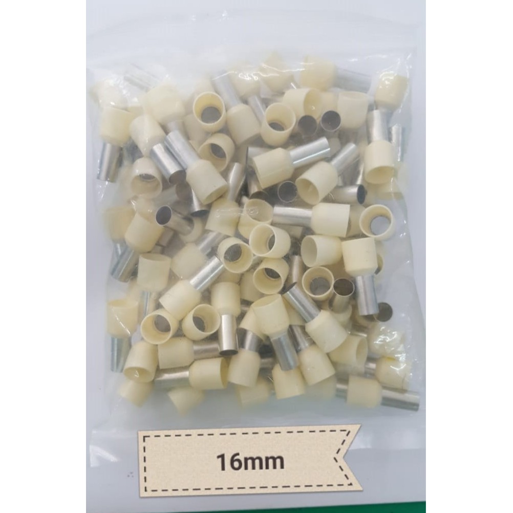 Skun Ferules 16mm/ Verules 16mm / Skun Kabel Ferulles 16mm / Skun Tusuk 16mm / Ferules Isolated 16mm