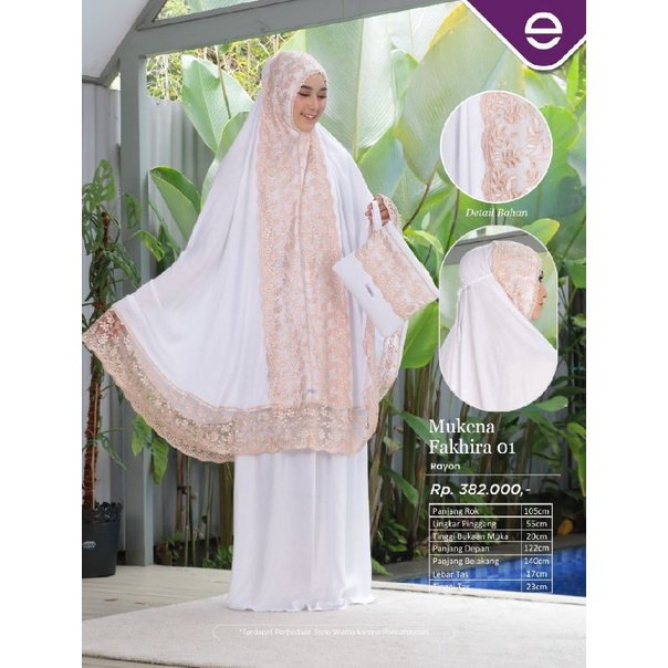 [READY] MUKENA ETHICA MUKENA FAKHIRA 01 MUKENA FAKHIRA 02 WHITE