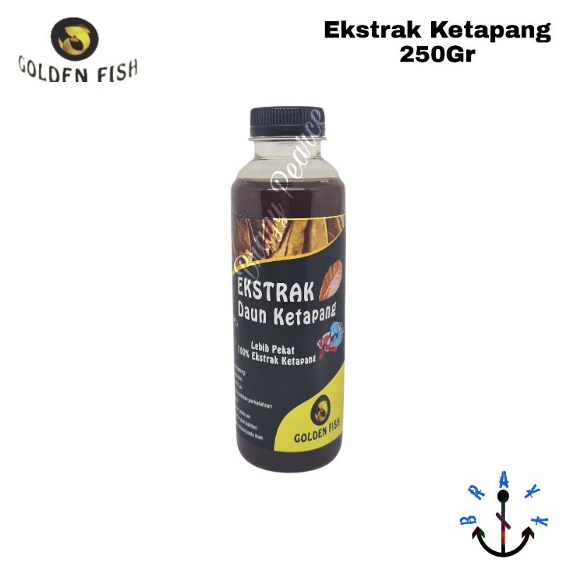 Ekstrak Daun ketapang Perawatan Ikan Channa Super Pekat 250ML ORIGINAL 100% Tanpa Campuran apapun