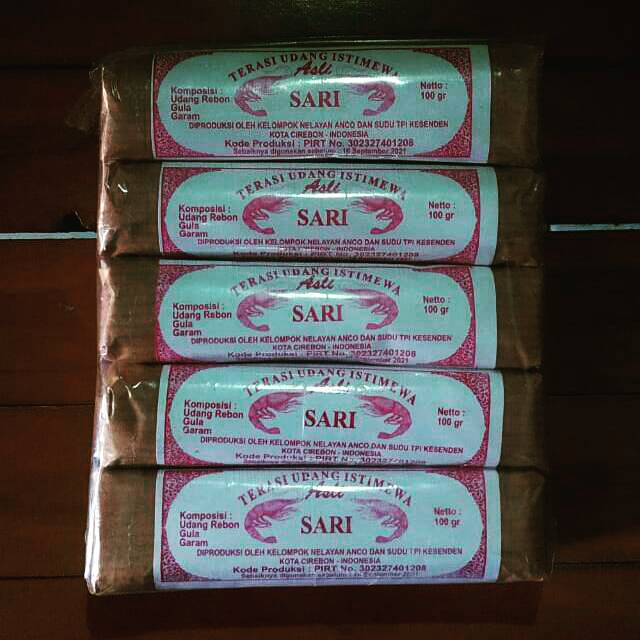 

TERASI "SARI" UDANG KHAS CIREBON