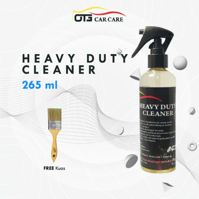 OTG CAR CARE Heavy Duty Cleaner | pembersih Noda Membandel TANPA BAU !