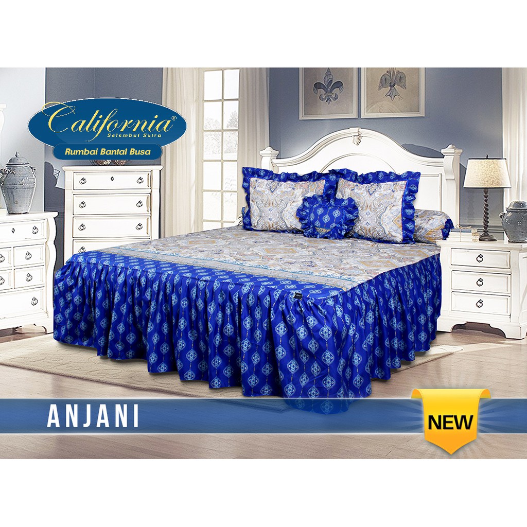 40+ Koleski Terbaik Motif Sprei Rumbai California Terbaru