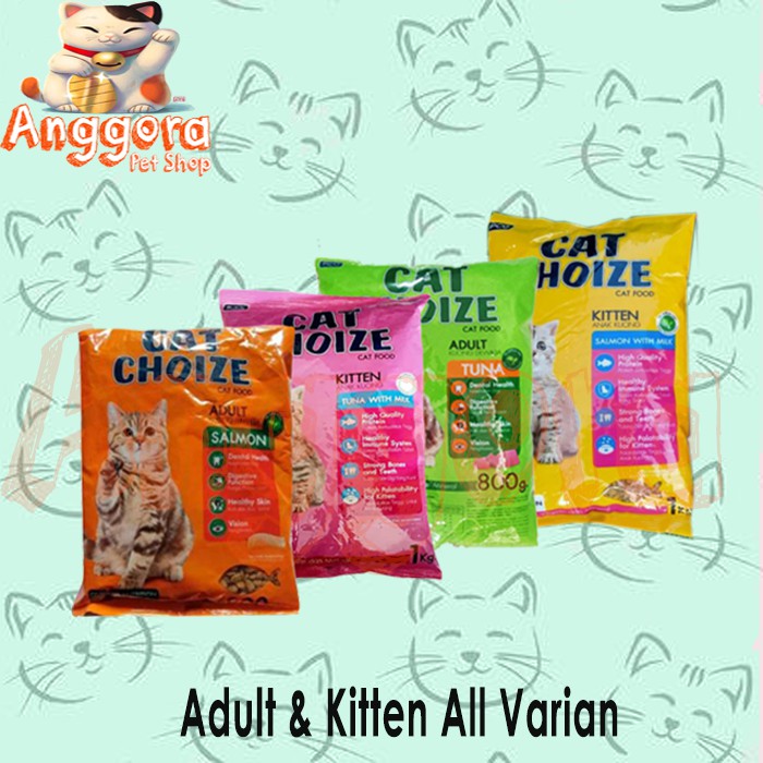 Makanan Kucing Cat Choize 7 bungkus All Varian (GRAB GOSEND)