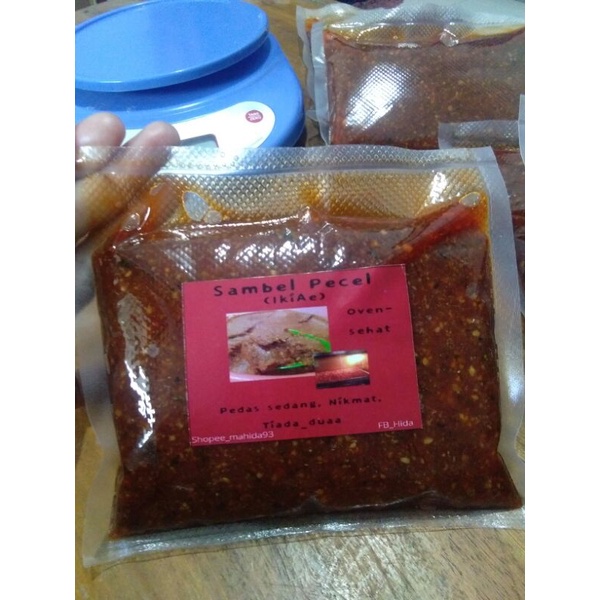 

Sambel Bumbu Pecel 250 gram (Vacuum) Oven