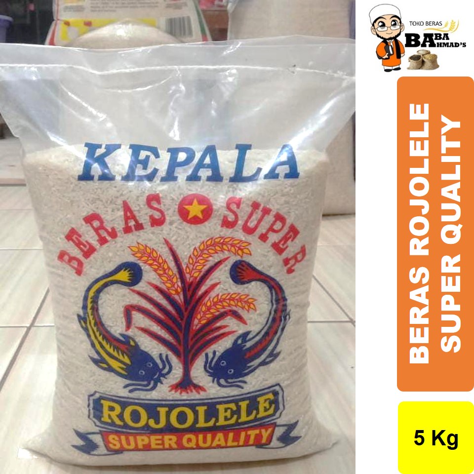 

Beras ROJOLELE Kepala Super Quality - 5KG/10KG/15KG/20KG/25KG