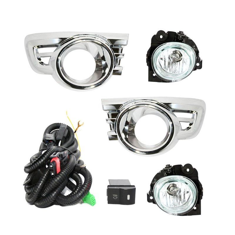 FOGLAMP / LAMPU KABUT DLAA FD390E FORD RANGER/EVEREST 2010 CHROME