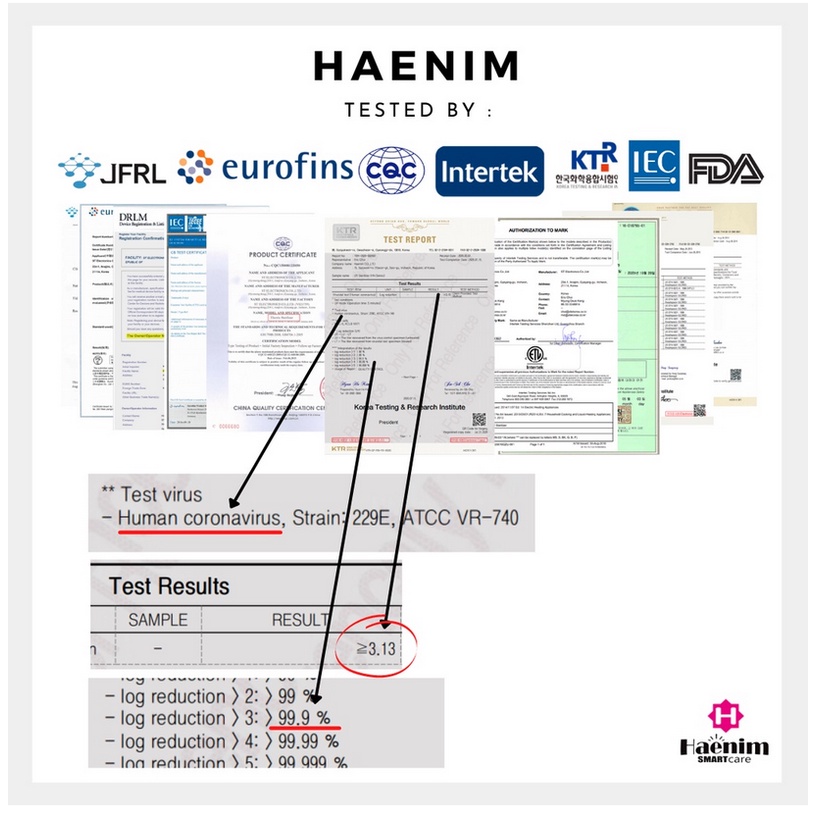 Haenim UV LED Sterilizer 4G+ / UV Sterilizer - Steriliser Peralatan Botol Aksesoris Makan Anak Bayi Produk Korea Baby