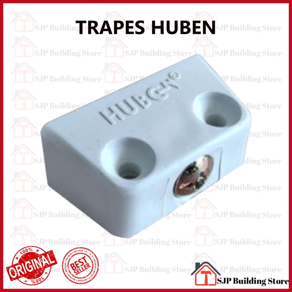 Huben Trapes Warna Putih Coklat (Untuk Ambalan / Knock-down Furniture)