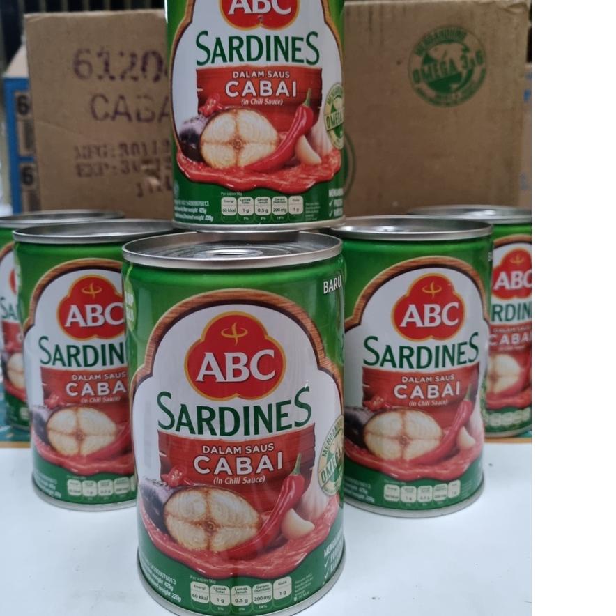 

3NY❀ ABC Sarden Saus Cabai 425 g SEGERA BELI