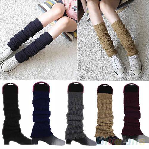 IMPORT Leg Warmer Penghangat Kaki rajut wool winter musim dingin