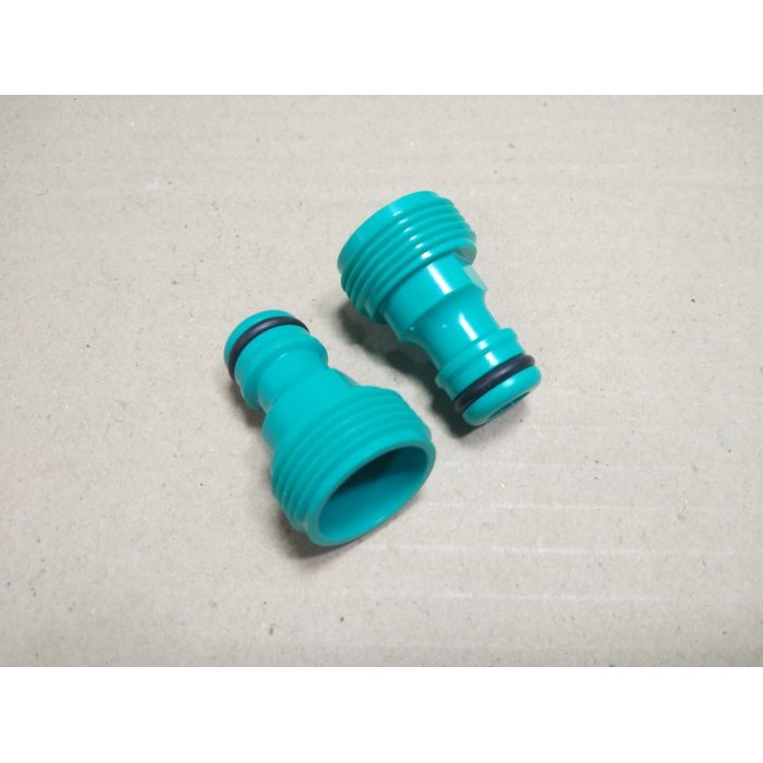 Tap adapter konektor sambungan selang Drat Luar  3/4&quot; tap hose adaptor