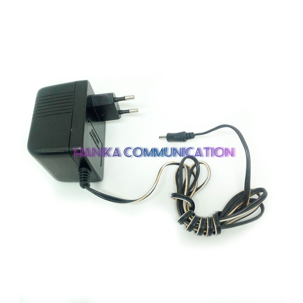 Adaptor Charger IC-V68 Cajer Baterai HT Icom V68 Adapter Casan BP-160