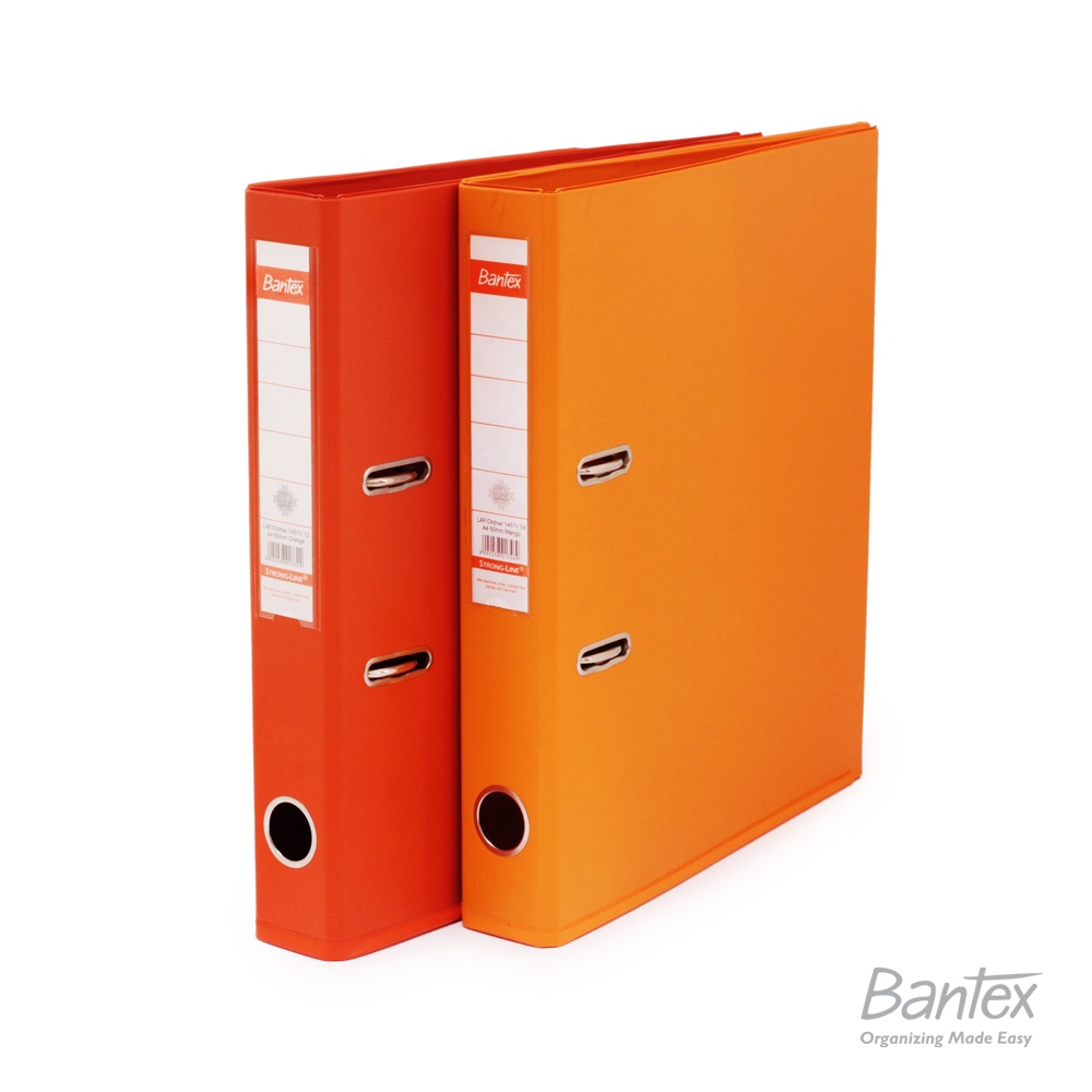 

Bantex Ordner A4 5cm Orange - Mango1451V PVC Lever Arch File