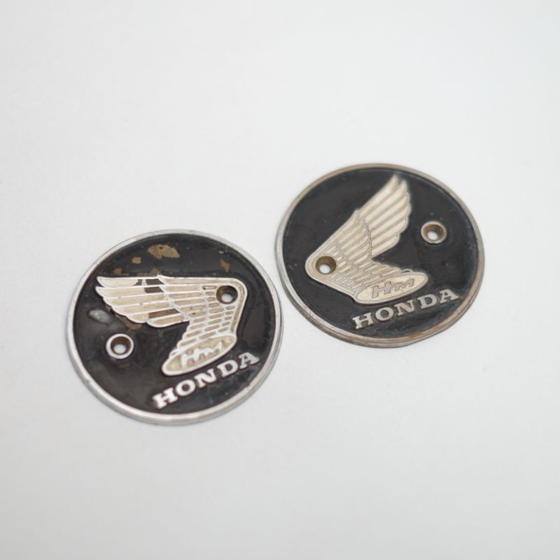 EMBLEM LOGO TANGKI HONDA S90 ORIGINAL ORI