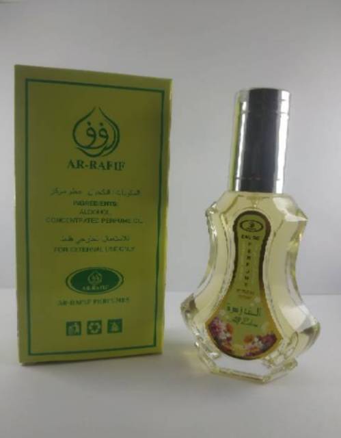 Parfum arrafif spray arrafif 35ml all aroma best quality of lokal product