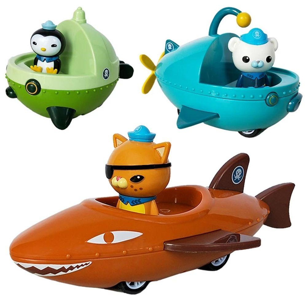 Needway Octonauts Figure Mainan Kendaraan Set Teritip Khusus Kwazii Peso Bayi Anak Mainan Kendaraan Hadiah Natal CaptainToy Kendaraan