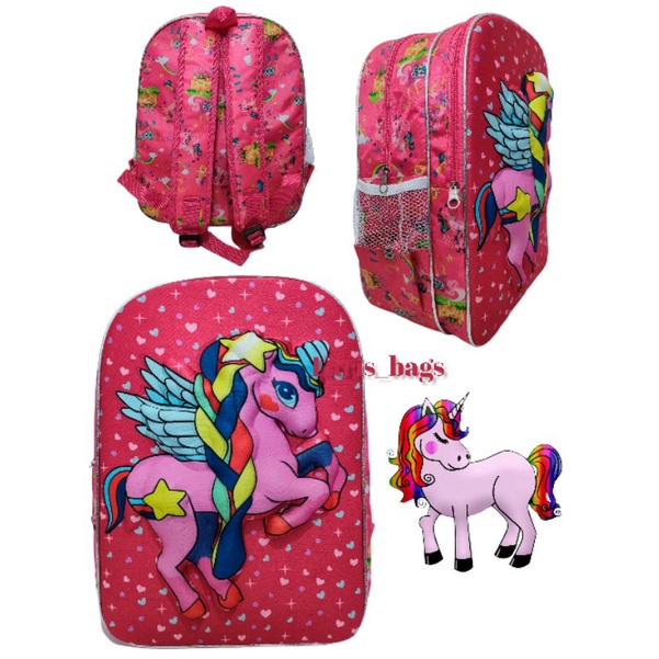 Tas sekolah anak unicon SD/tas sekolah anak pony SD/Tas ransel anak unicon SD/Tas ransel anak pony SD/Tas anak perempuan/Tas anak karakter pony/Tas anak karakter unicon/Tas anak embos 3D/Tas anak/Ransel anak/Tas anak murah/Ransel anak murah