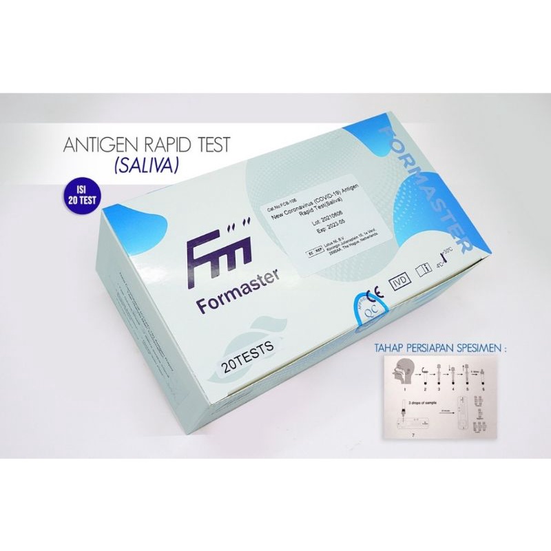 Tes Antigen Saliva Formaster