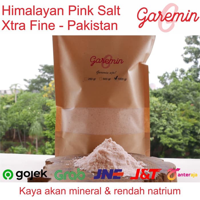 

Best Seller - Garam Himalaya 1 Kg Extra Fine / Himalayan Salt Organic Pink 1000 Gram