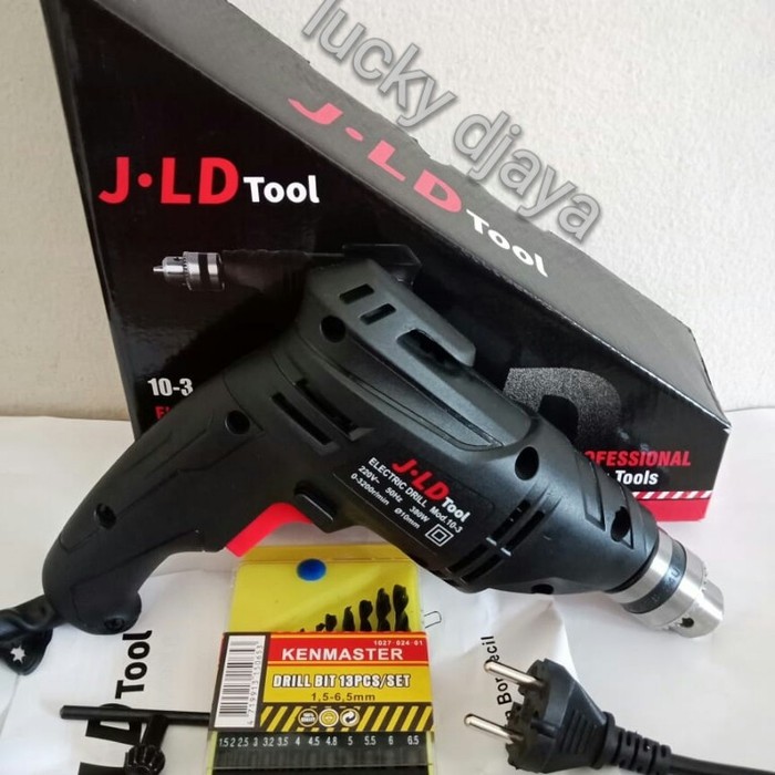 [READY] Mesin Bor Besi Kayu 10Mm Jld J.Ld Bonus Mata Bor Kenmaster 1Set DISKON