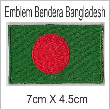 Bangladesh Emblem Bordir Badge