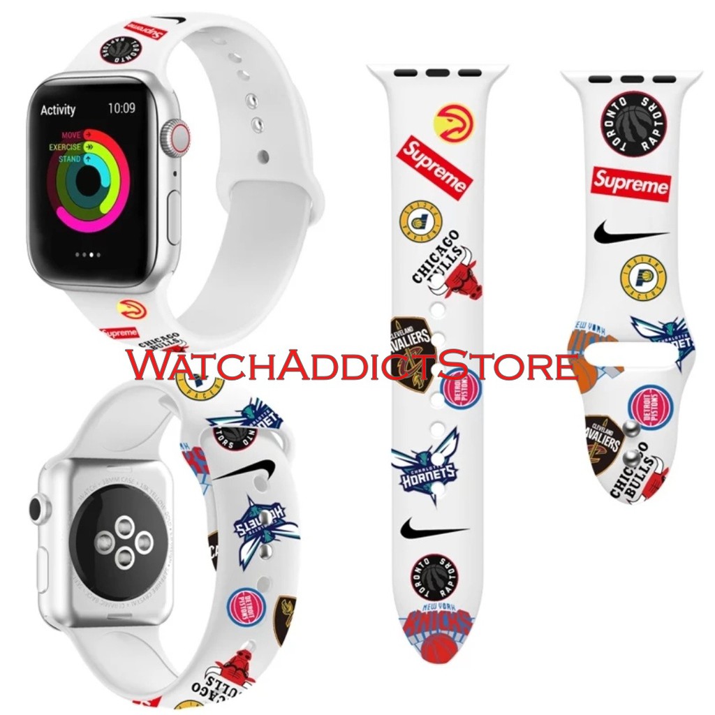 supreme nba apple watch band